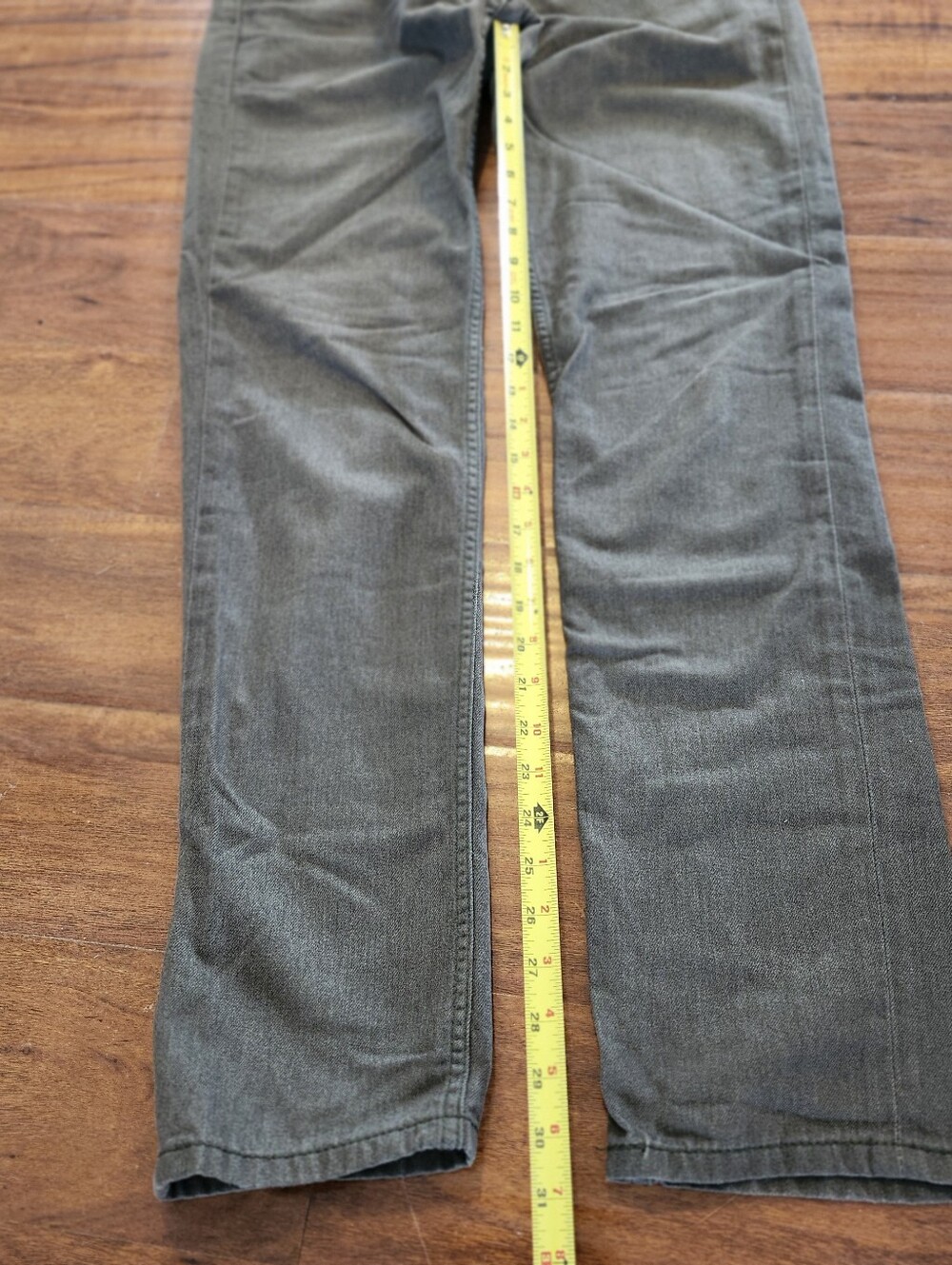 Mens Gray Levi Strauss 511 32 X 34 Softer Feel - Picture 5 of 9